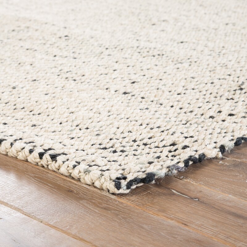 Natural Handwoven Flatweave White Area Rug & Reviews AllModern